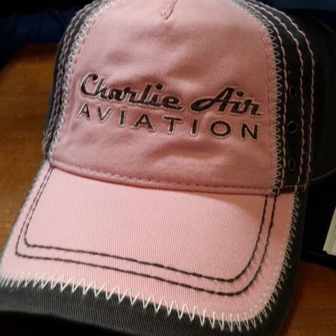 Z Hat -  Pink/Charcoal